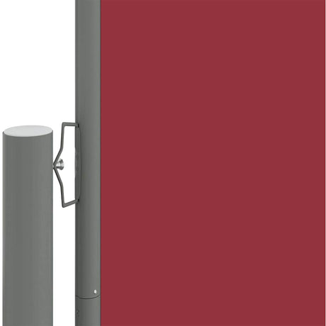 VIDAXL -Windschutzscheibe ausziehbar 220x1200 cm rot