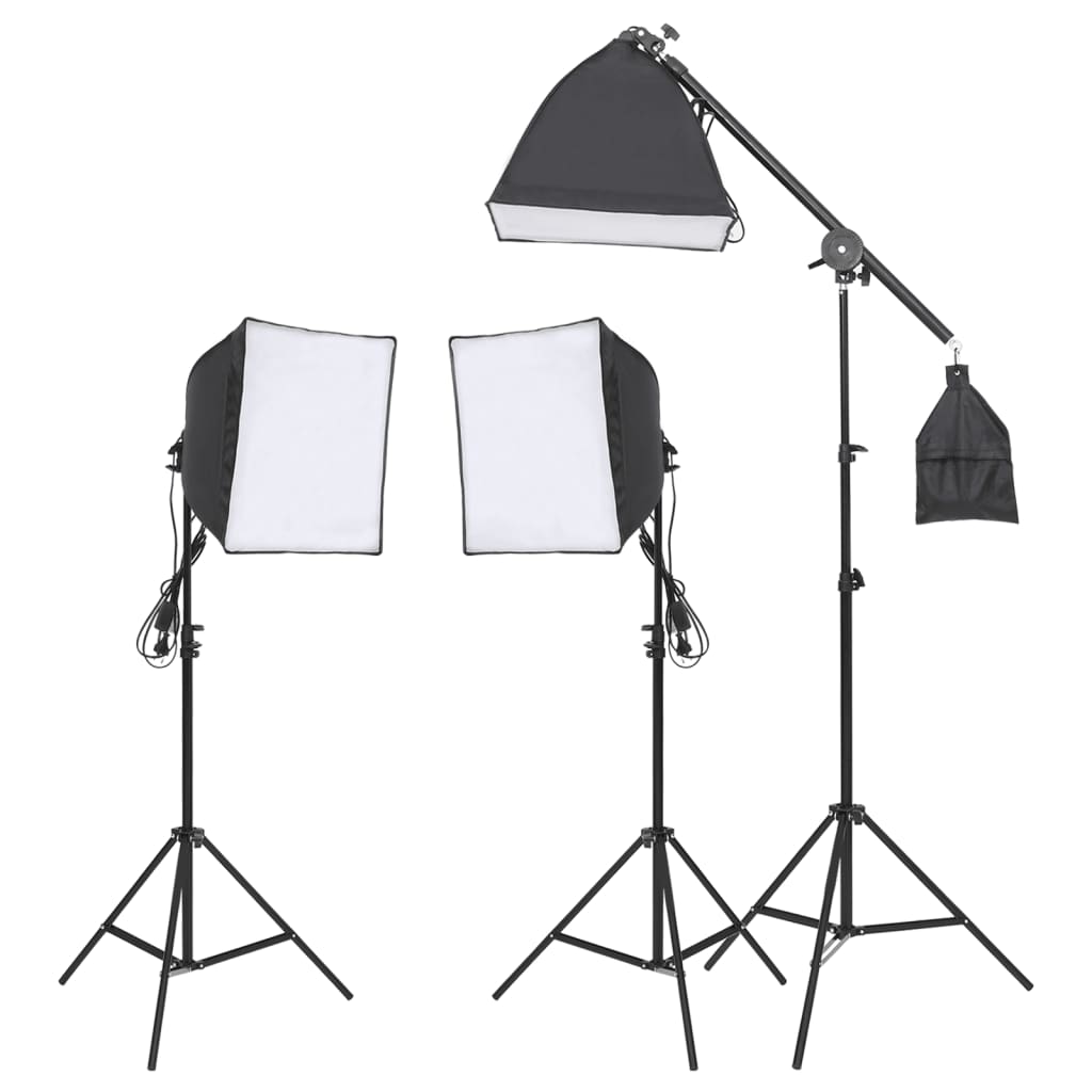 Vidaxl Studio lighting set with tripod and softbox