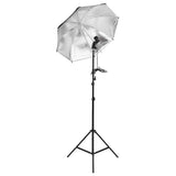 Vidaxl Studio Lighting Set mit Stativen und Regenschirmen