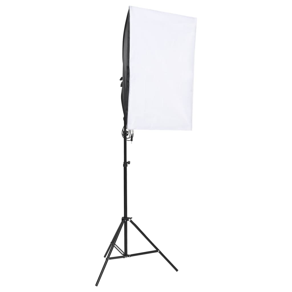 Vidaxl 6-delt fotostudio sett med belysningssett og softboxes