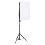 Vidaxl 6-delt fotostudio sett med belysningssett og softboxes