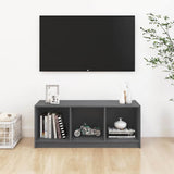 Vidaxl tv-meubel 104x33x41 cm massief grenenhout grijs