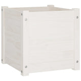 VIDAXL -Planungsbox 40x40x40 cm Festkiefer weiß