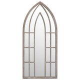 Vidaxx Spiegel 100x45 cm Eisen sandfarben