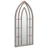 Vidaxx Spiegel 100x45 cm Eisen sandfarben