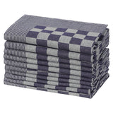 Vidaxl Küchentücher 20 St 50x70 cm Baumwollblau und Weiß