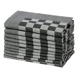 Vidaxl Küchentücher 20 St 50x70 cm Baumwollschwarz und Weiß