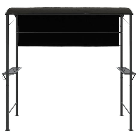 Vidaxl -Laube mit Dach 220x110x200 cm Anthrazit -ausgelöst