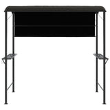 Arbor Vidaxl avec toit 220x110x200 cm anthracite -colored