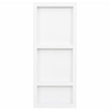 Vidaxl doccia con 3 scomparti 41x99x9 cm di bianco lucido