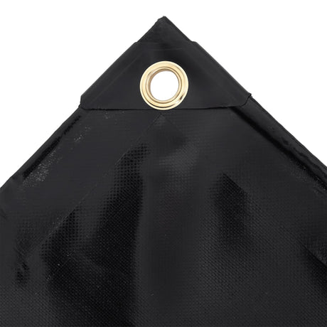 Vidaxl -Gerät 650 g m² 3x4 m schwarz