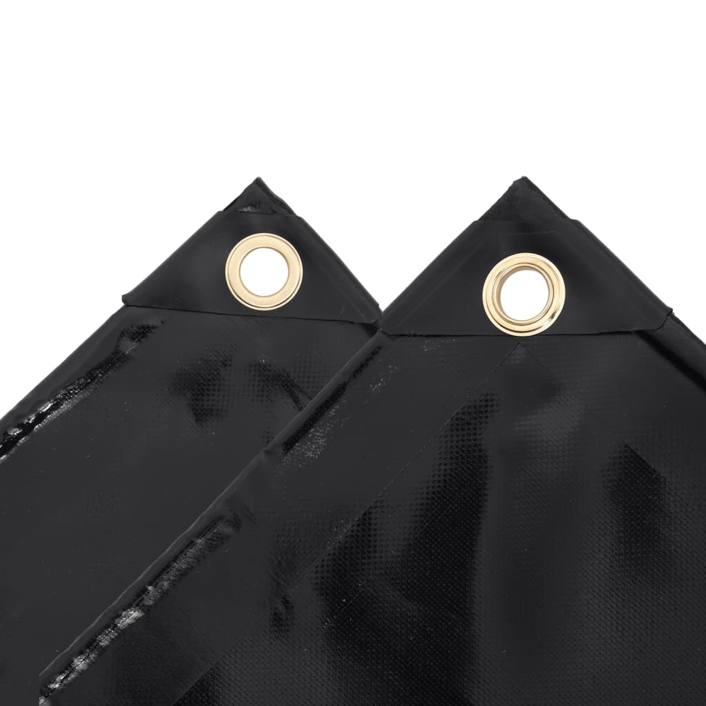 VIDAXL -Gerät 650 g m² 1,5 x 10 m schwarz