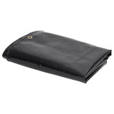 Vidaxl zeildoek 650 g m² 3,5x5 m zwart