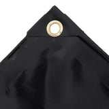 Vidaxl zeildoek 650 g m² 5x6 m zwart