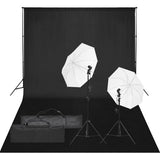 Vidaxl Photo Studio Set mit Beleuchtungsset und Hintergrund