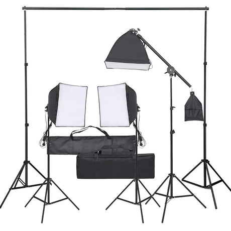 Vidaxl Photo Studio Set mit Beleuchtungssatz