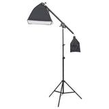 Vidaxl Photo studio set with lighting set, background and reflector