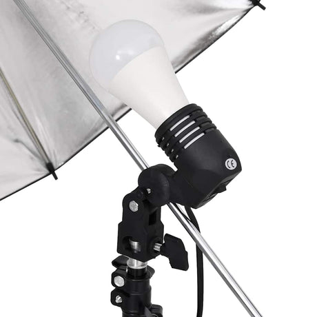Vidaxxl Fotostudio-Set mit Beleuchtungsset, Hintergrund und Reflektor