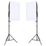 Vidaxl Photo Studio Set mit Beleuchtungsset und Hintergrund