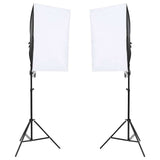 Vidaxl Photo Studio Set mit Beleuchtungsset und Hintergrund