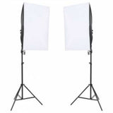 Vidaxl Photo Studio -Set mit Beleuchtungssatz, Hintergrund und Reflektor