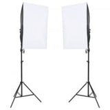 Vidaxl Photo Studio Set med belysningssæt, baggrund og reflektor