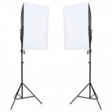 Vidaxl Photo Studio -Set mit Beleuchtungssatz, Hintergrund und Reflektor
