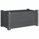 VIDAXL -Planungsbox 60x31x31 cm Festkiefergrau