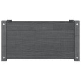 VIDAXL -Planungsbox 60x31x31 cm Festkiefergrau