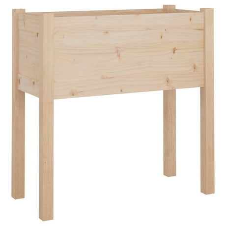 VIDAXL -Pflanzer 2 ST 70x31x70 cm Festkiefer