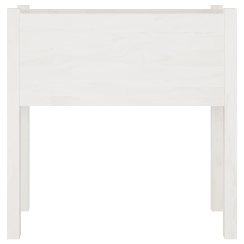 Vidaxl Planning Box 70x31x70 cm Solid Pine White