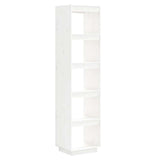 Vidaxl boekenkast kamerscherm 40x35x167 cm massief grenenhout wit