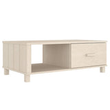 Vidaxl salontafel hamar 100x55x35 cm massief grenenhout honingbruin