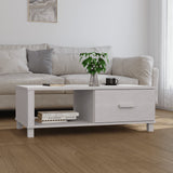 Vidaxl salontafel hamar 100x55x35 cm massief grenenhout wit