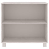 Vidaxl dressoir hamar 85x35x80 cm massief grenenhout wit