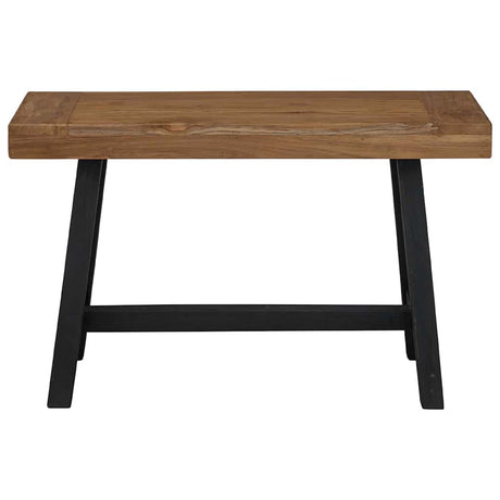 Vidaxl bankje 80 cm massief teakhout