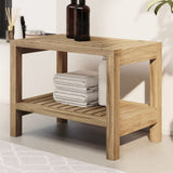 Vidaxl Bathroom Table 60x30x45 Cm Solid teak