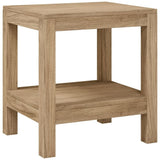 Vidaxl Badezimmer Tabelle 45x35x45 cm Solid Teak