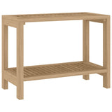 Vidaxl Badezimmer Tabelle 60x30x45 cm Solid Teak