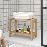 Vidaxl Badezimmer Tabelle 60x30x45 cm Solid Teak