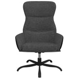 Vidaxl relaxstoel stof donkergrijs