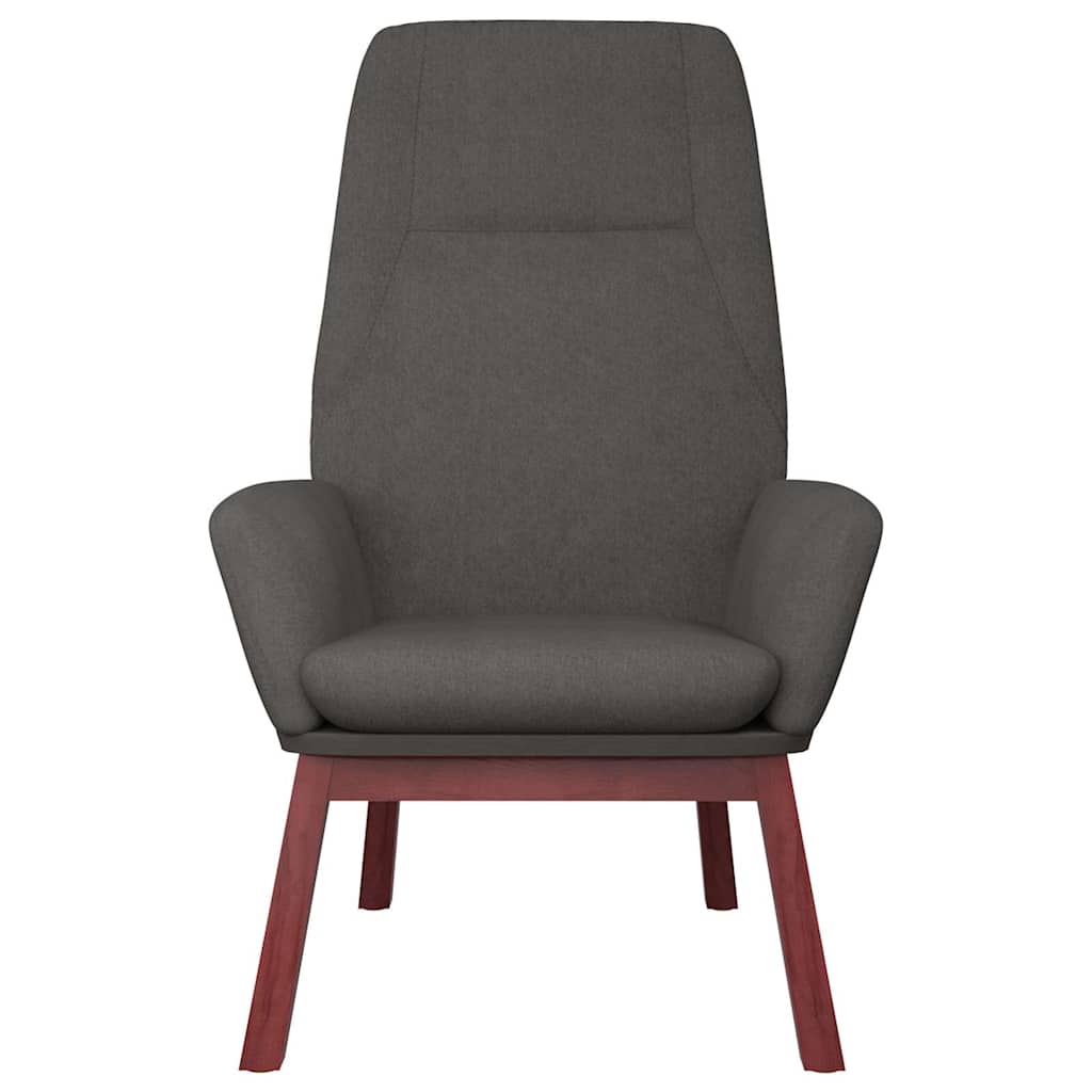 Vidaxl relaxstoel stof donkergrijs