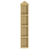 Vidaxl garden shed 40x33x222 cm impregnated pine