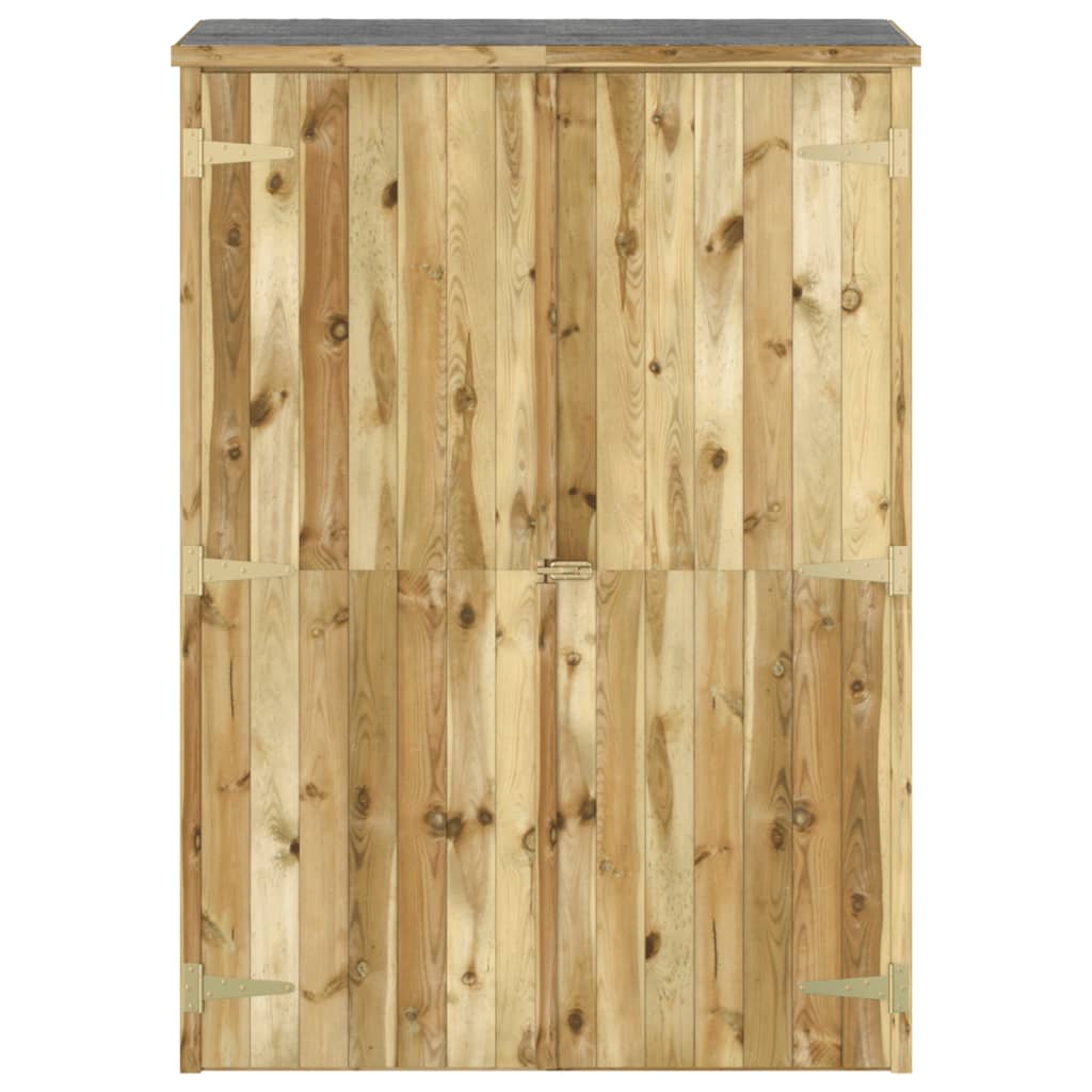 Vidaxl Garden Shed 123x45x171 cm impregnirani trden bor