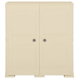 Vidaxl opbergkast hout-look 79x43x85,5 cm kunststof angorawit