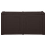 Vidaxl -Kissenbox 85 L 86x40x42 cm Braun