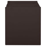 Vidaxl -Kissenbox 85 L 86x40x42 cm Braun