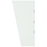 Vidaxl sidepanel for dørs Canopy 50x100 cm herdet glass gjennomsiktig