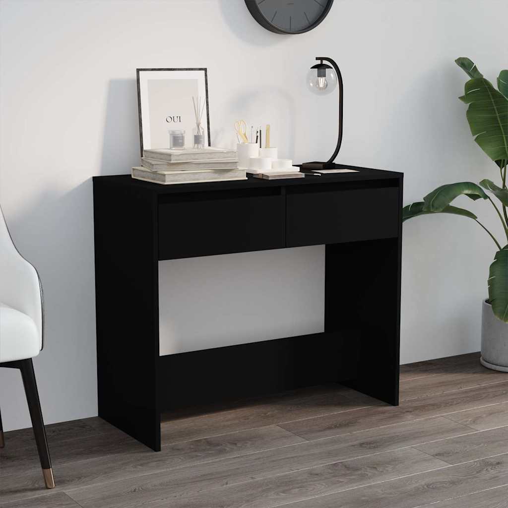 Vidaxl wandtafel 89x41x76,5 cm staal zwart