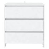 Vidaxl dressoir 70x41x75 cm bewerkt hout wit